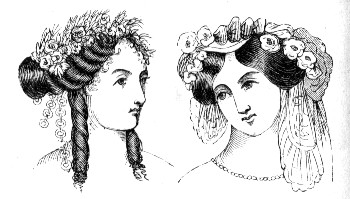 Fig. 4 And 5.—Head-Dresses.