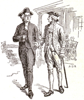 Lafayette's Visit to Washington at Mount Vernon