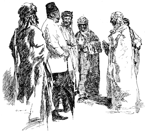 ARABS CONVERSING WITH A TURK.