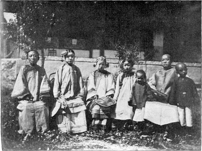 THE FORMER MILITARY COMMANDER OF KULDJA AND HIS FAMILY.