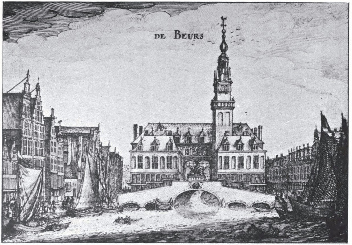 Plate 21. The Old Exchange in Amsterdam.