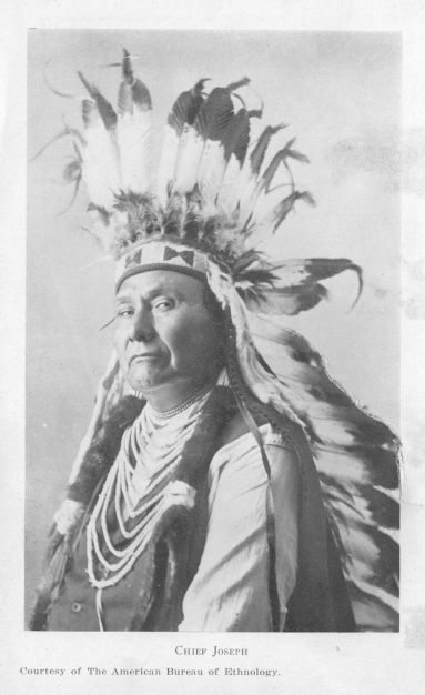 Chief Joseph.  Courtesy of The American Bureau of Ethnology.