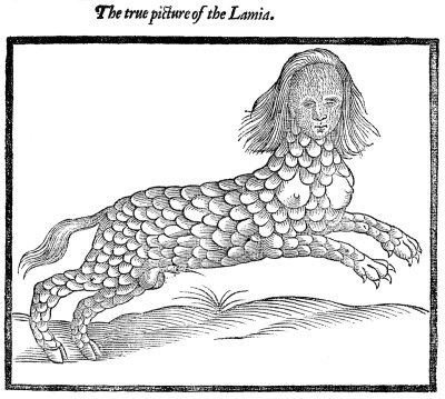 the lamia, according to topsell, 1607.