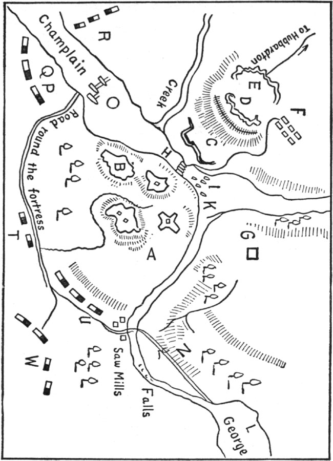 THE INVESTMENT OF TICONDEROGA.