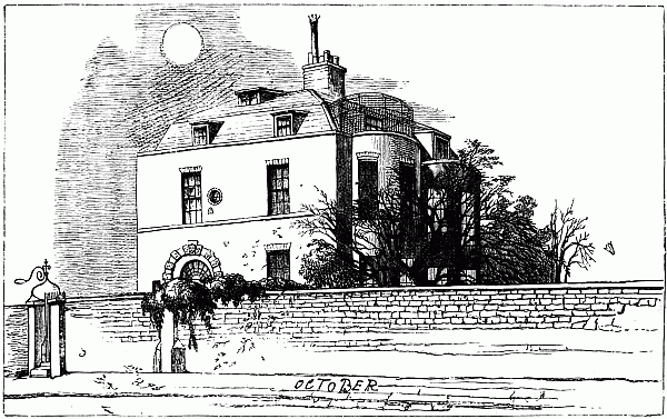 No. 1, Devonshire Terrace, Regent's Park.—Dickens's Residence 1839-50.