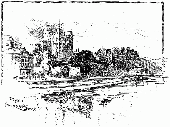 The Castle from Rochester Bridge