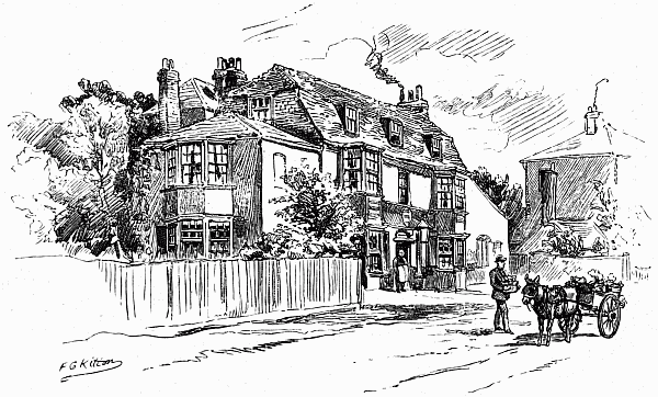 The "Sir John Falstaff" Inn, Gad's Hill.