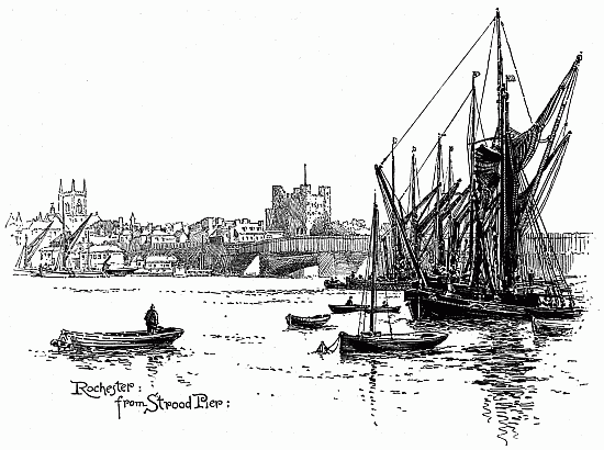 Rochester: from Strood Pier: