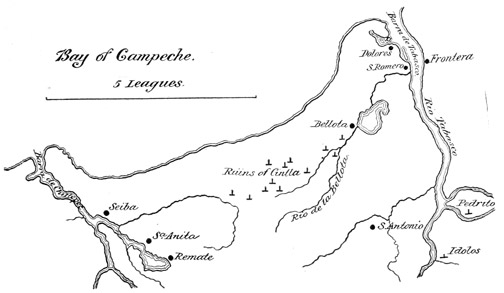 Fig. 1.—Map of the Ruins of Cintla.
