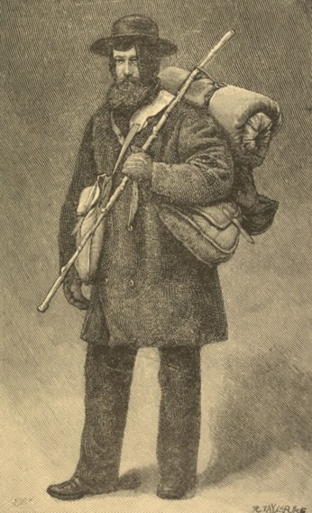 JAMES GILMOUR EQUIPPED FOR HIS WALKING EXPEDITION IN
MONGOLIA IN FEBRUARY 1884