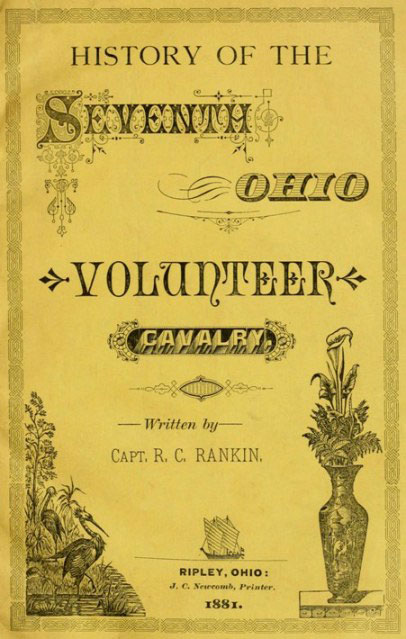History of the Seventh Ohio Volunteer Cavalry by R. C. Rankin