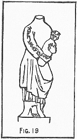 goddess Nutria with infant son