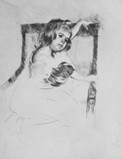 Child Resting

From an etching by Mary Cassatt