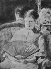 Woman with a Fan

From a painting by Mary Cassatt
