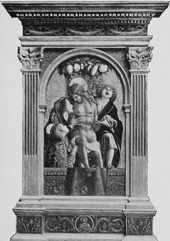In the Metropolitan Museum, New York.

Piet

From a panel by Carlo Crivelli