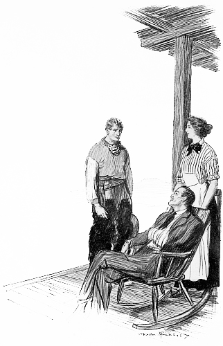 “‘Why did you wish to murder me?’” (Page 189.)
Frontispiece