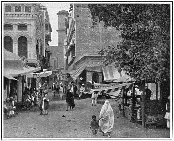 The Bazaar in Peshawur City