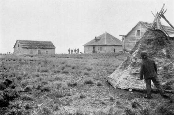 Fort MacPherson, now the most northerly post of the
Hudson's Bay Company