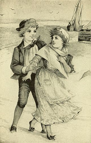 David Copperfield and Little Em'ly.   Page 131