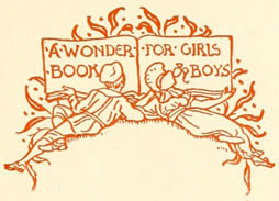 Half-Title: A WONDER BOOK FOR GIRLS & BOYS