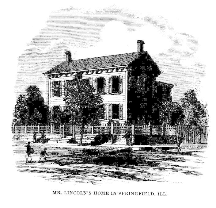 Mr. Lincoln's Home in Springfield, Ill. 519 