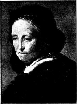 Portrait of Rembrandt's Mother.
