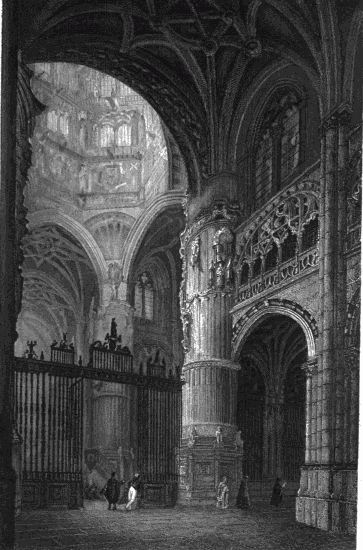 TRANSEPT OF THE CATHEDRAL, BURGOS.
