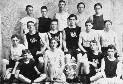 BARNARD SCHOOL TRACK-ATHLETIC TEAM. Winners of the N.Y.I.S. Championship in 1894.