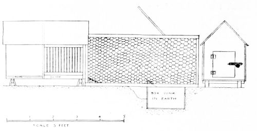 DIAGRAM OF THE HOUSE AND YARD.