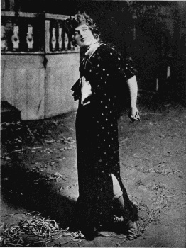 GERALDINE FARRAR AS LOUISE IN JULIEN from a photograph by White (1914)