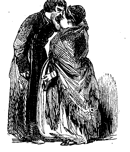 Illustration: Kissing.