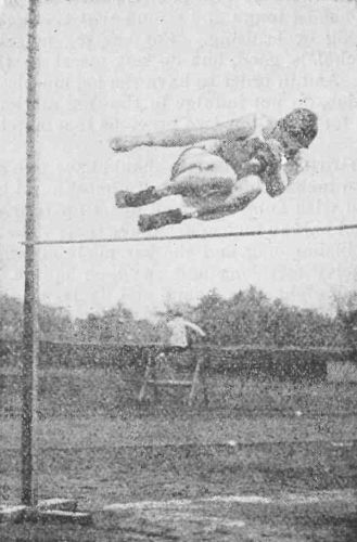 G. B. FEARING'S FORM IN HIGH JUMPING.