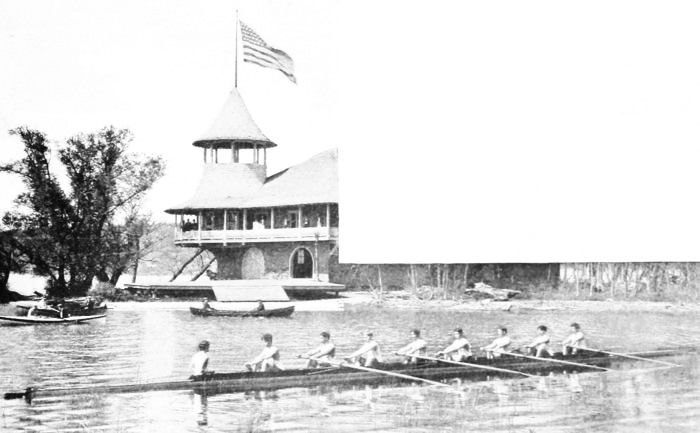 THE CASCADILLA CREW AND BOAT-HOUSE.