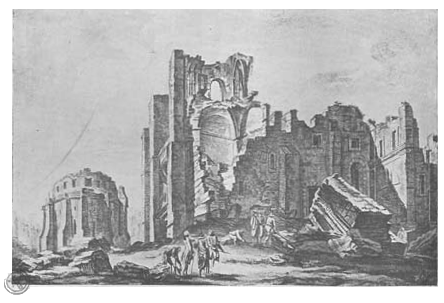 Ruinas da SÉ de LISBOA—Terramoto de 1755