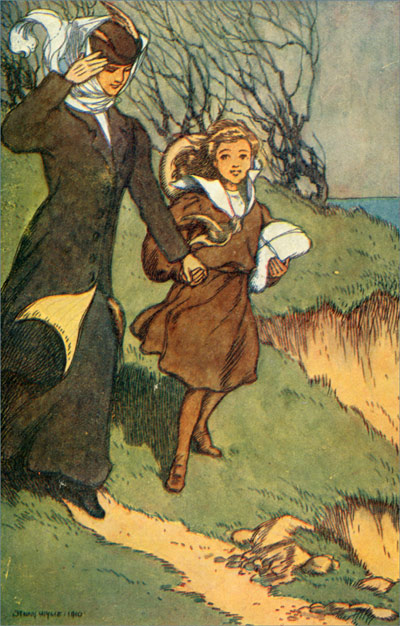 Mrs. Stewart and Isobel on the moor (page 203).