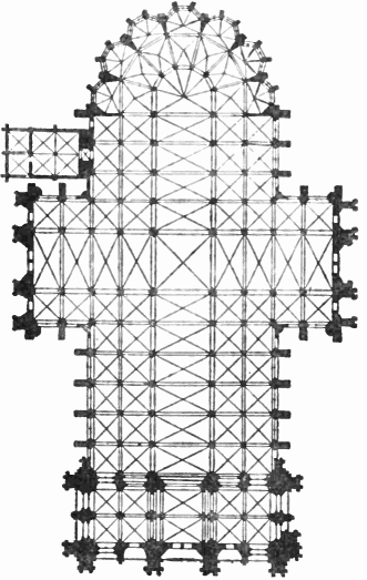 Plan of Cologne Cathedral