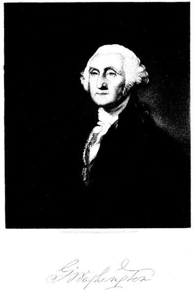 {George Washington portrait and signature}
