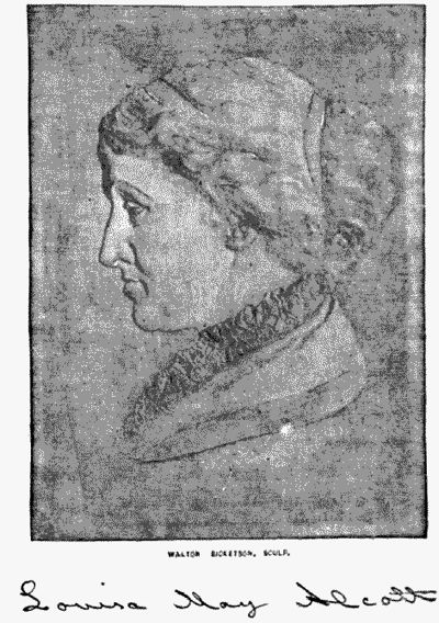 Walton Bucketson. Sculp. Louisa May Alcott