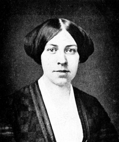 Anna Bronson Alcott. From a daguerreotype. Page 122.