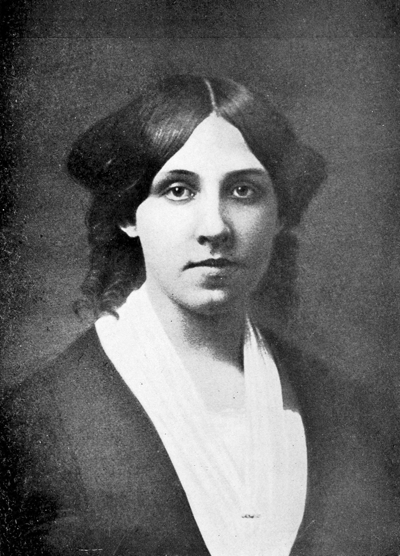Louisa May Alcott. From a daguerreotype. Page 160.