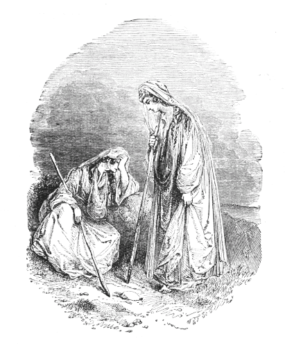 Ghánim's Mother and Sister as Beggars