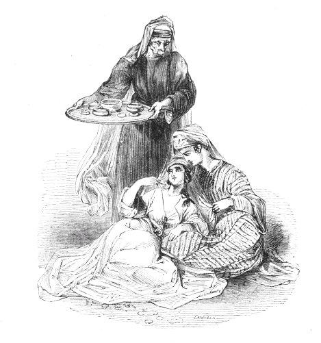 Táj-el-Mulook and the Lady Dunyà