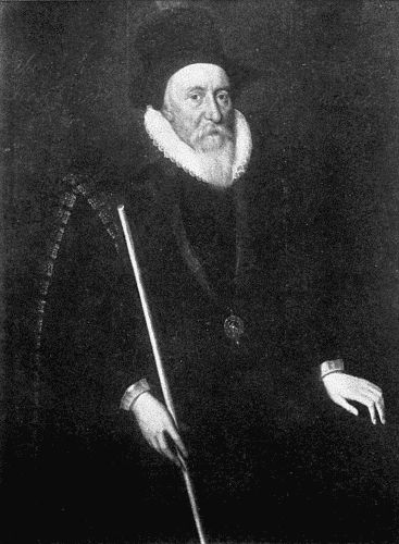 THOMAS SACKVILLE, FIRST EARL OF DORSET
From the portrait in the possession of Lord Sackville, at Knole Park