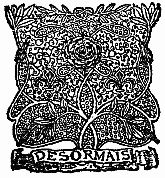 Publishers Logo: DESORMAIS