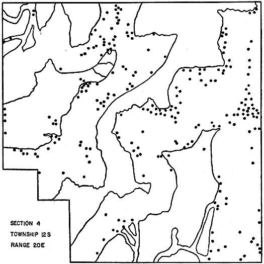 Fig. 7. Map of Largest American Elm Distribution