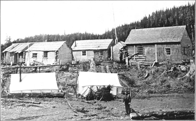 Copyright by E. A. Hegg, Juneau

Indian Houses, Cordova