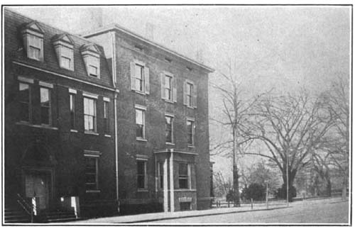 Madison House, Washington, D. C., North View.

Photographed by Samuel M. Brosius.