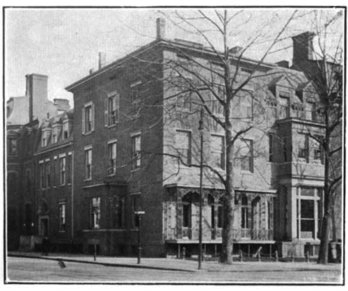 Madison House, Washington, D. C., West View.

Photographed by Samuel M. Brosius.