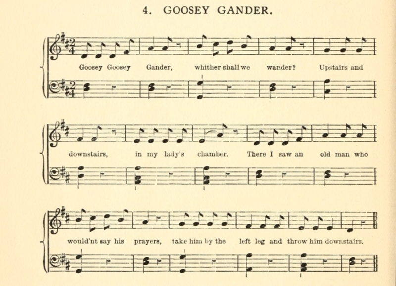 4. GOOSEY GANDER.