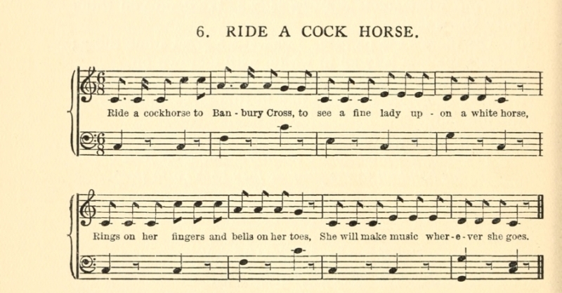6. RIDE A COCK HORSE.